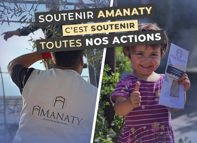 soutien Association Amanaty ONG