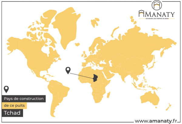 Construction puits humanitaire Mauritanie Amanaty